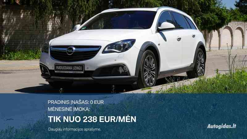 Стоимость растаможки Opel Insignia 2013 года (2.0 Дизель) на автомате